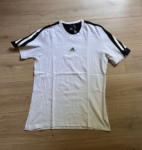 Shirt blanc noir adidas - blanc,