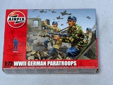 Airfix A01753 WWII German Paratroops 1:72 Scale Plastic Figures NEW