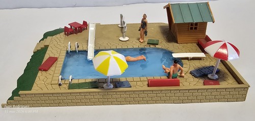Maquette piscine sujets - piscine,