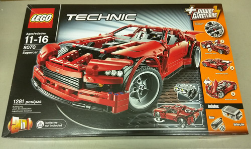 Lego technic 8070 supercar - lego,