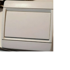 Bouton poussoir pour télérupteur Arnould club blanc lumière  65010