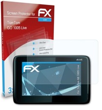 atFoliX 3x Protecteur d'écran pour TomTom GO 1005 Live clair