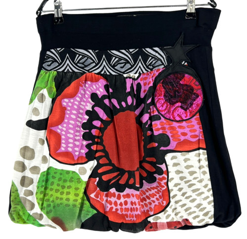 Desigual jupe longue midi - desigual, mi-longue