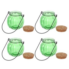  Lot de 4 bocaux à bonbons