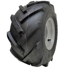 18x9.50-8 Ouvert Central P328 Roue Pneu Sur Jantes à Taquets Motobineuse 4 Clou