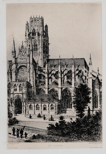 Rouen vue ouen - -,