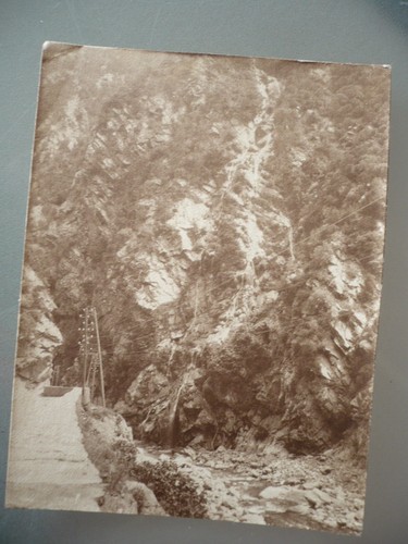 Photo originale 1919 gorges - photo,