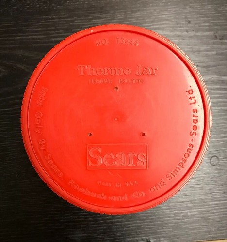 Vintage sears thermo - sears, jars
