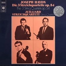Die 3 Streichquartette Op. 54, Joseph Haydn et Juilliard String Quartet