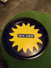 Plateau publicitaire rond en