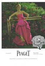 PUBLICITE ADVERTISING   2012 PIAGET bijoux joaillerie bague 