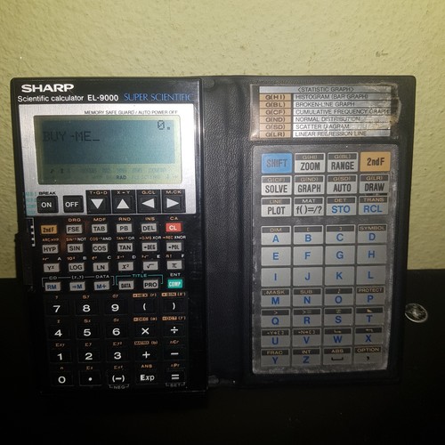 Sharp 9000 scientific - el-9000,