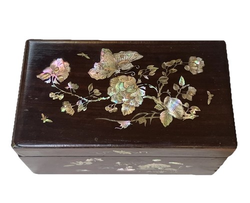 Coffret ancien bois - coffret,