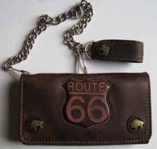 PORTE FEUILLE  CUIR BRUN