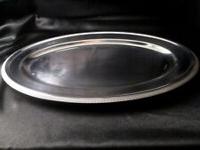 Grand PLAT de SERVICE 41cm Inox Cuisine Cooking LETANG REMY =Guy DEGRENNE