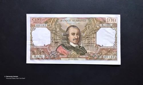 Billet banque 100fr - billet,