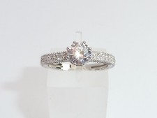 Mesdames Bague solitaire en