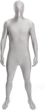 Silver Morphsuit M - XXL Men`s