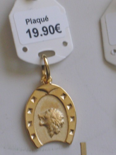 Médaille zodiacale plaqué - médaille,