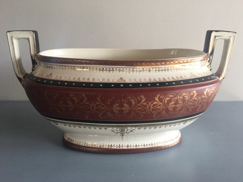 Jardiniere faience belge - faience, belge-