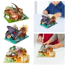 Puzzle 3D Animal Jouet Éducatif Kit De Bricolage Modèles En Bois Faits À La