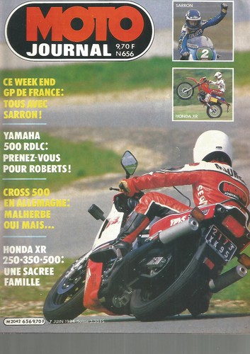 Moto journal 656 500 rdlc - moto, n°656