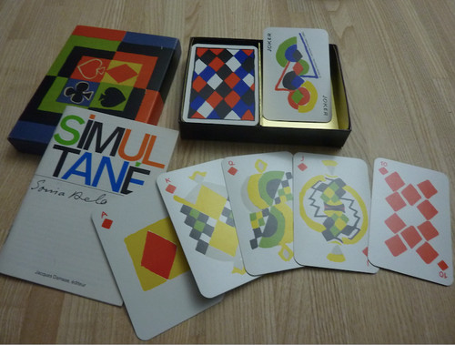 Jeu cartes sonia delaunay - cartes,