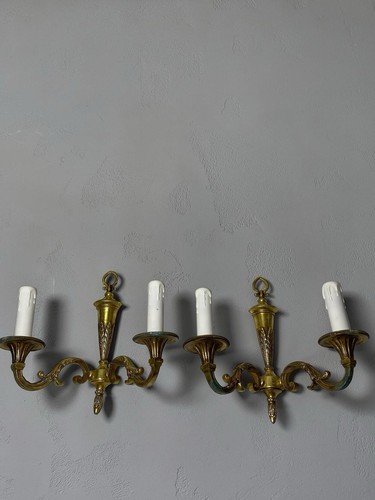 Paire appliques murales - paire, d'appliques