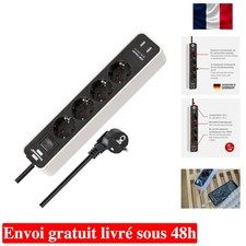 Multiprise 4 Prises et USB