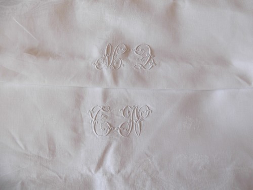 Nappe ancienne lin - en,