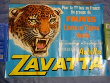 ANCIENNE AFFICHE DE CIRQUE 