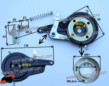 Tambour de frein 80mm