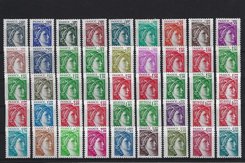 Timbres france - (7),