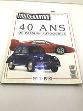 LIVRE REVUE L'AUTO-JOURNAL 40