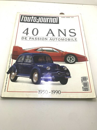 Livre revue auto journal - revue, 40