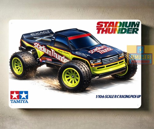 Tamiya stadium thunder car - stadium,