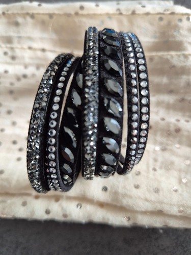 Swarovski bracelet double - , en