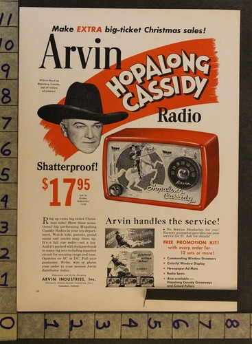 1950 hopalong cassidy - hopalong, arvin