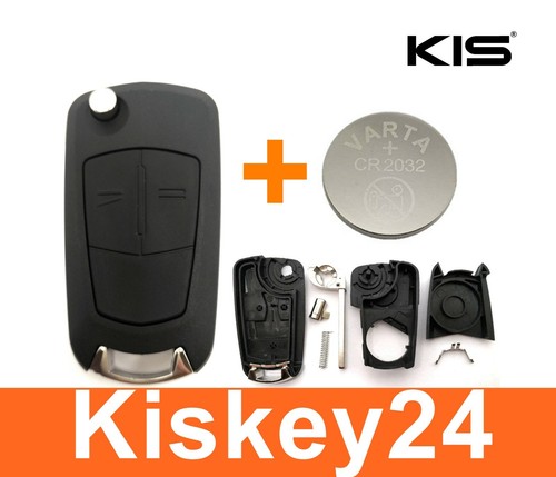 2tasten pliable clé pour opel - pliable,