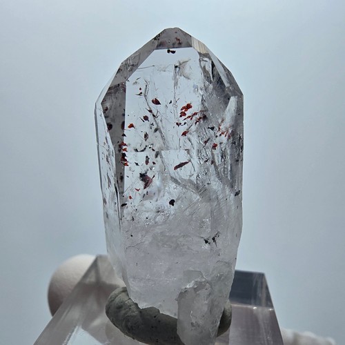 Quartz fantôme arlequin - , avec