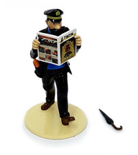 Figurine lisez Tintin Haddock