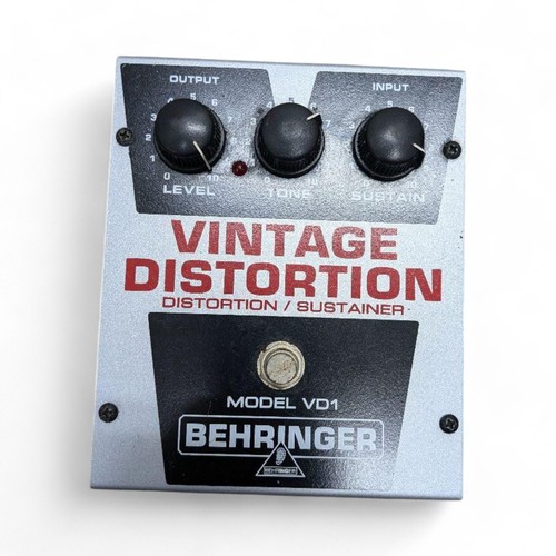 Pédale effet behringer vd1 - d'effet,