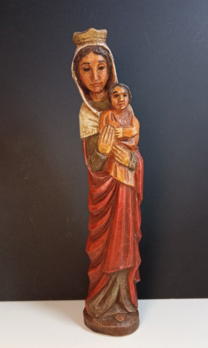 Statue vierge en bois - statue, la