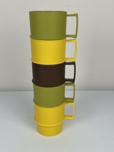 Vintage tupperware stackable - 5,