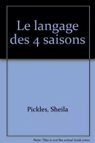Langage des saisons - langage,