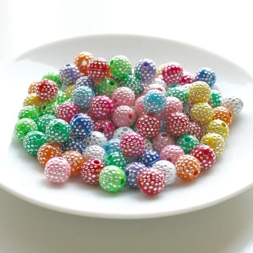 Perles 5mm mix - 5mm, multiple