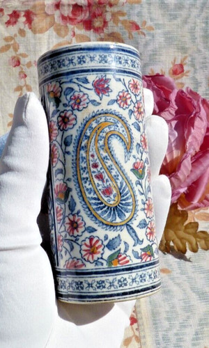 Ancien petit vase faience - ancien, en