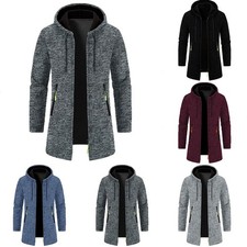 Trench-coat homme à capuche