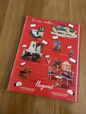 Revue Boutique Hugonet  sièges fauteuils salon 1961