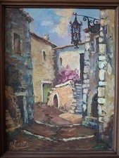 Peinture Ancien Tableau René LOROTTE (XX ème Siècle)